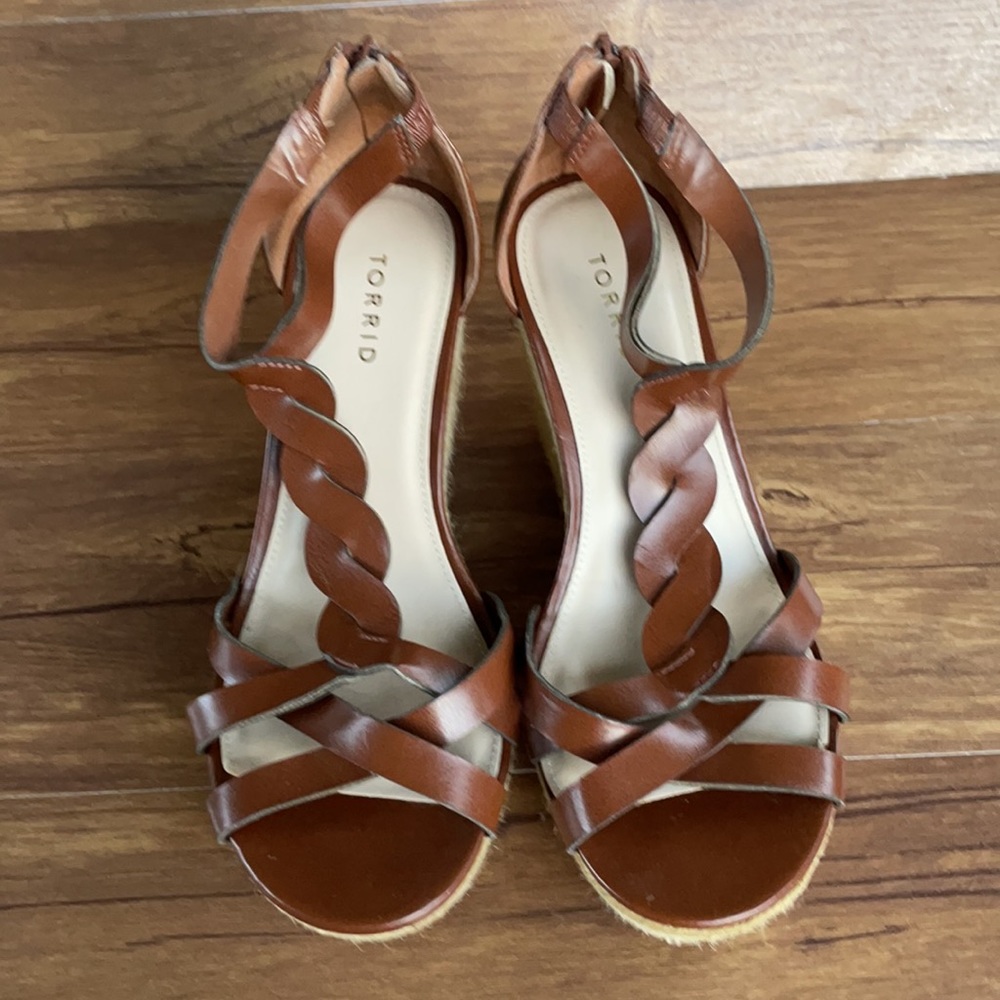Torrid women’s wedge size 10 W - Picture 2 of 8